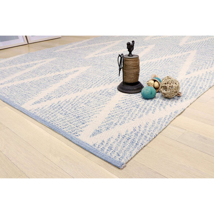 Pasargad Home Simplicity Collection Hand-Woven Cotton Area Rug- 5' 0" X 8' 0" plw-05 5x8