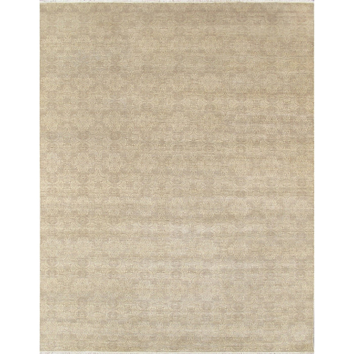 Pasargad Home Transitional Collection Hand-Knotted Silk & Wool Area Rug- 9' 0" X 11' 6" PMC 4 9X12