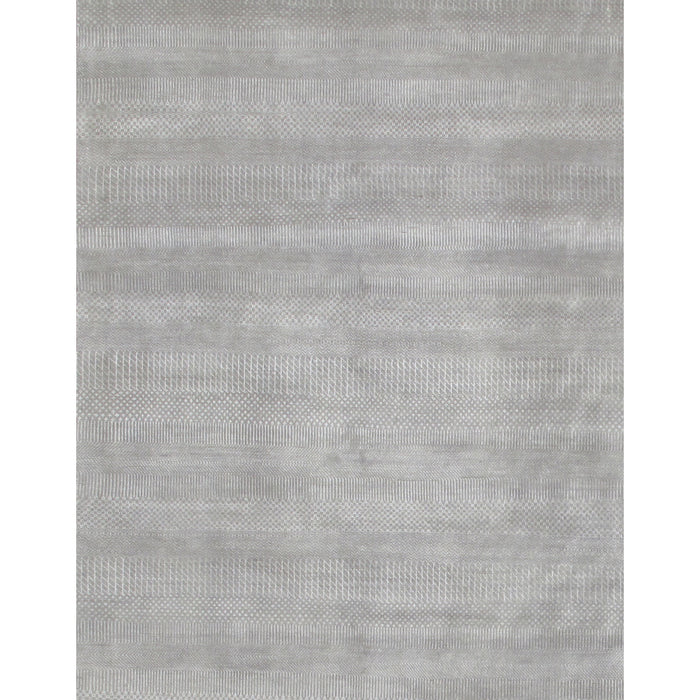 Pasargad Home Transitional Collection Hand-Knotted Lamb's Wool Area Rug- 10' 0" X 13' 10" pmcn-sil 10X14