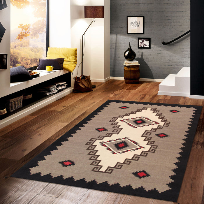 Pasargad Home Tuscany-Collection Hand-Woven Wool Area Rug- 9' 1" X 11'11" PNT-19 9x12