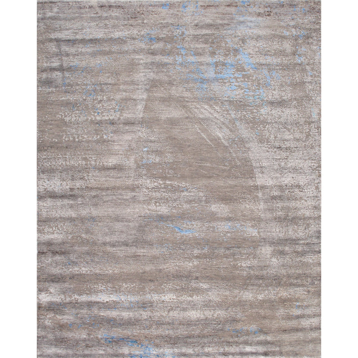 Pasargad Home Cosmo Collection Hand-Knotted Silk & Wool Area Rug- 8'11" X 12' 0" PS-180 9X12