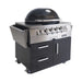 Primo Oval XL Mobile Gas Grill w/4 Burners - PGGXLC