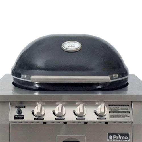 Primo Oval XL Mobile Gas Grill w/4 Burners - PGGXLC