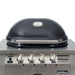 Primo Oval XL Mobile Gas Grill w/4 Burners - PGGXLC