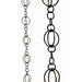 Patina Products Antique Copper Life Circles Rain Chain-full length R256