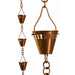 Patina Products Copper Shade Cup Rain Chain-Full Length R279
