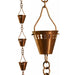 Patina Products Copper Shade Cup Rain Chain-Half Length R279H