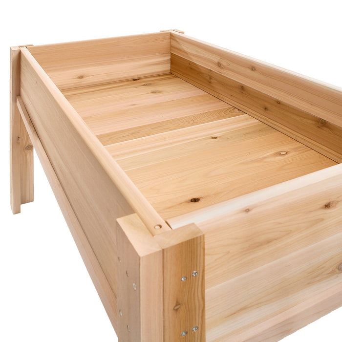 4-ft x 2-ft Raised Garden Box on Legs RGL34