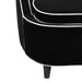 LH Imports Ebony Club Chair - Black RNS026