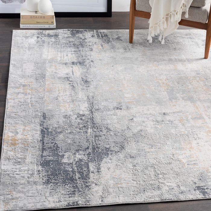 Uttermost Paoli Gray Abstract 5 X 7.5 Rug 71511-5