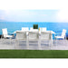 Whiteline Modern Living Rio Outdoor Dining Armchair