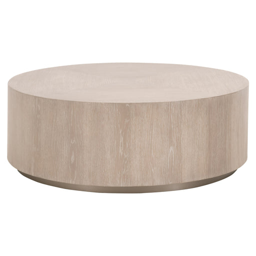 Essentials For Living District Roto Large Coffee Table 4608-L.NGO/SLV