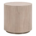 Essentials For Living District Roto Large End Table 4609-L.NGO/SLV