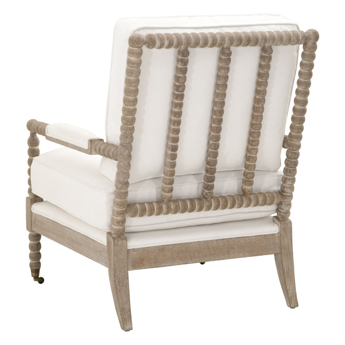 Essentials For Living Stitch & Hand - Dining & Bedroom Rouleau Club Chair 6648.LPPRL/NG