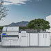 Sunstone 66” Sunstone Hybrid Grill Base Cabinet SAC66HGDC