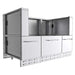 Sunstone 66” Sunstone Hybrid Grill Base Cabinet SAC66HGDC