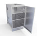 Sunstone 18″ Full Height Right Swing Door Cabinet w/Shelf SBC18FSDR