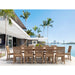 Anderson Teak Sahara Rialto 13-Pieces Rectangular Dining Set Set-08