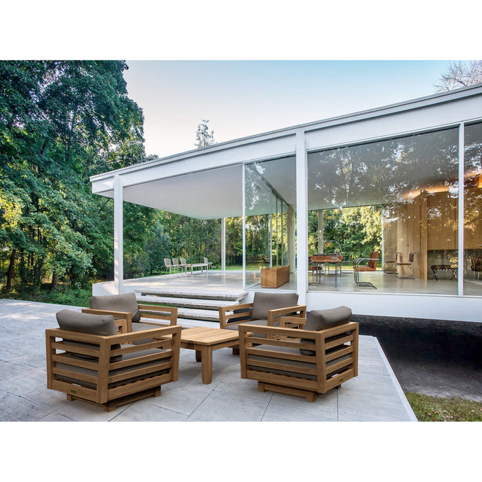 Anderson Teak Cordoba Deep Seating 5-Piece Swivel Set SET-162