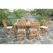 Anderson Teak Montage Bristol 7-Pieces Dining Set SET-202 room setting