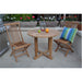 Anderson Teak Montage Bristol 3-Pieces Dining Set SET-209