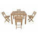 Anderson Teak Montage Alabama 5- Pices Dining Set SET-212