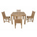 Anderson Teak Montage Braxton 5- Pices Dining Set A SET-213