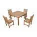 Anderson Teak Montage Braxton 5- Pices Dining Set A SET-213