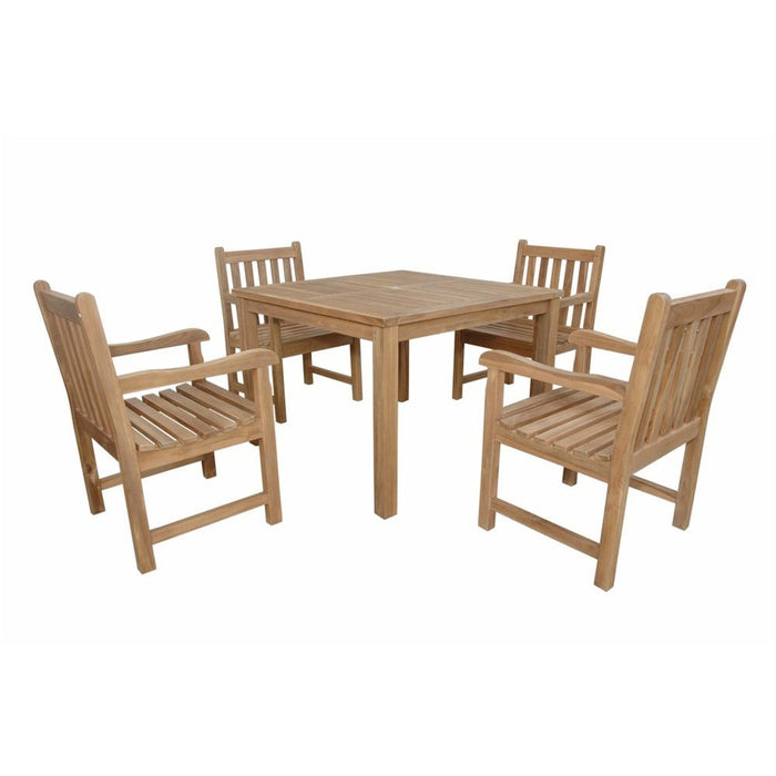Anderson Teak Montage Braxton 5- Pices Dining Set B SET-214 detail view