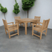 Anderson Teak Montage Braxton 5- Pices Dining Set B SET-214