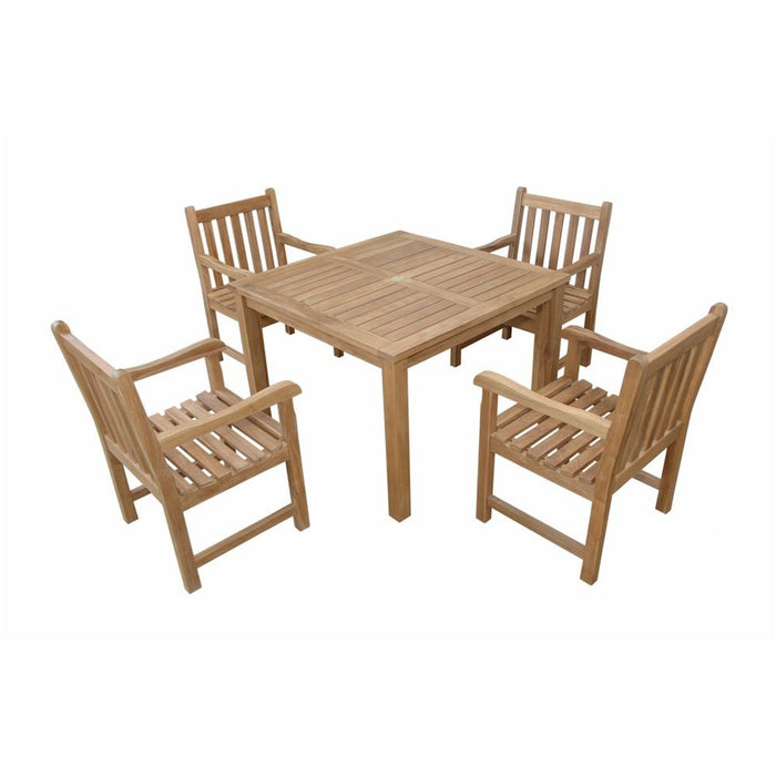 Anderson Teak Montage Braxton 5- Pices Dining Set B SET-214 lifestyle view