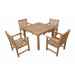 Anderson Teak Montage Braxton 5- Pices Dining Set B SET-214 lifestyle view