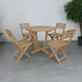 Anderson Teak Descanso Alabama 5-Pieces Bistro Set SET-227