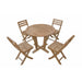 Anderson Teak Descanso Alabama 5-Pieces Bistro Set SET-227 lifestyle view
