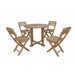 Anderson Teak Montage Alabama 5-Pieces Bistro Set SET-228