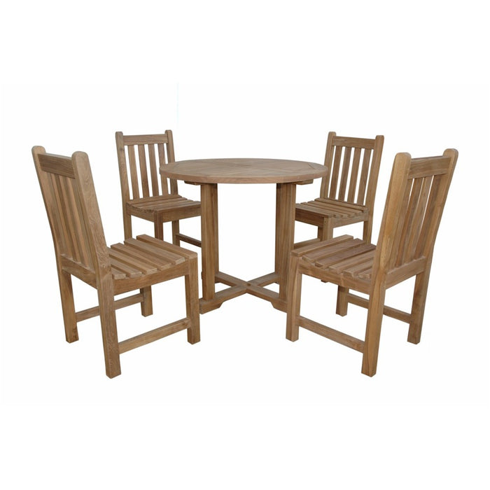 Anderson Teak Montage Braxton 5- Pices Dining Set C SET-229 detail view