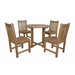 Anderson Teak Montage Braxton 5- Pices Dining Set C SET-229 detail view
