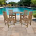 Anderson Teak Montage Braxton 5- Pices Dining Set C SET-229