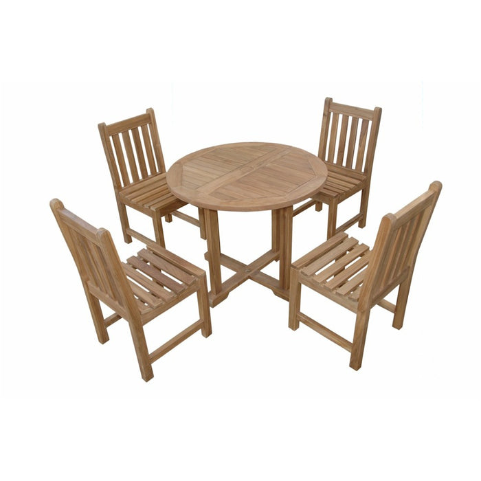 Anderson Teak Montage Braxton 5- Pices Dining Set C SET-229 lifestyle view