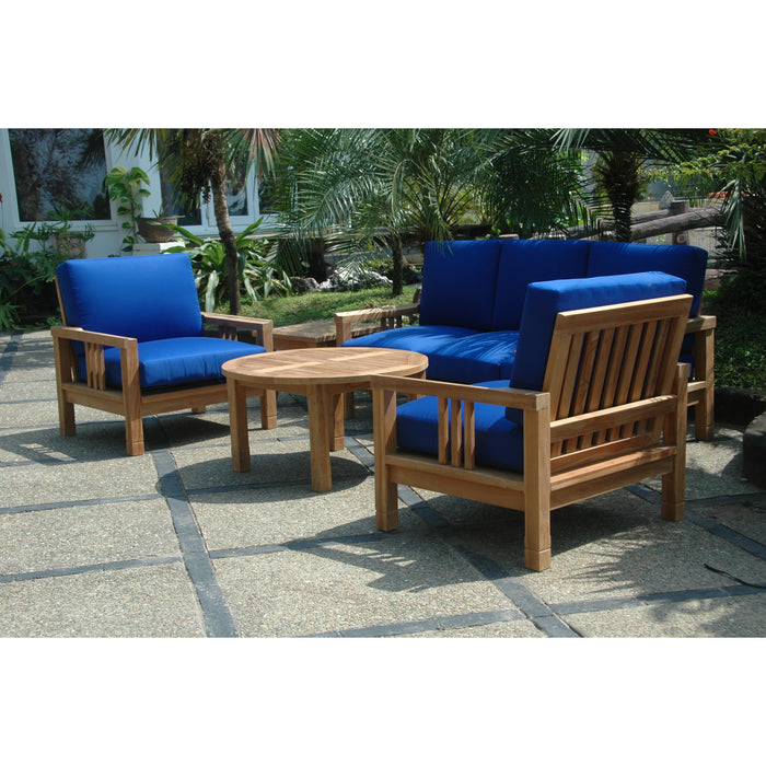 Anderson Teak SouthBay Deep Seating 5-Pieces Conversation Set C SET-255