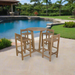 Anderson Teak Descanso Sedona 5-Pieces Bar Table SET-290