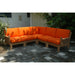 Anderson Teak Luxe 5-Pieces Modular Set detail view