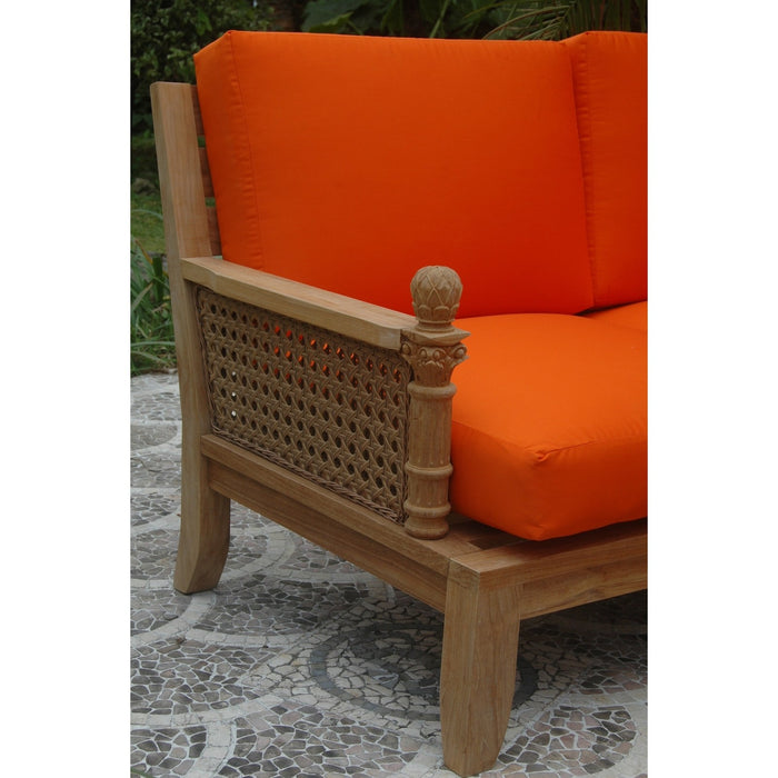 Anderson Teak Luxe 5-Pieces Modular Set room setting