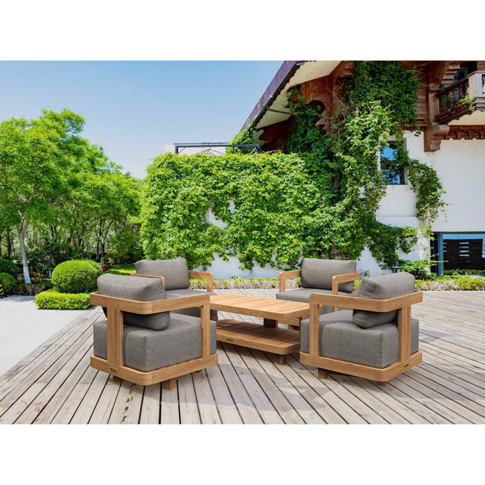 Anderson Teak SET-904 5-pc Granada Deep Seating SET-904