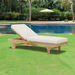 Anderson Teak Capri Sun Lounger Adjusted Back & Side Tray SL-071