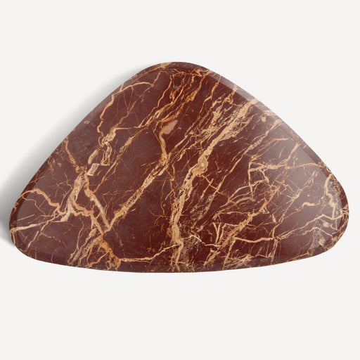 Union Home Athena Marble Small Coffee Table - Cherry Gold LVR01032