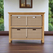 Anderson Teak Towel Console w/ 2 Shelves Table SPA-4720