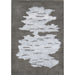 Pasargad Home Modern Collection Hand-Knotted Silk & Wool Area Rug- 2' 0" X 3' 0" SPRIL-2-3 2X3