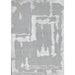Pasargad Home Modern Collection Hand-Knotted Silk & Wool Area Rug- 2' 0" X 3' 0" SPRIL-3-1 2X3