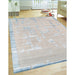 Pasargad Home Modern Collection Hand-Knotted Silk & Wool Area Rug- 9' 0" X 12' 0" SPRIL-3-2B